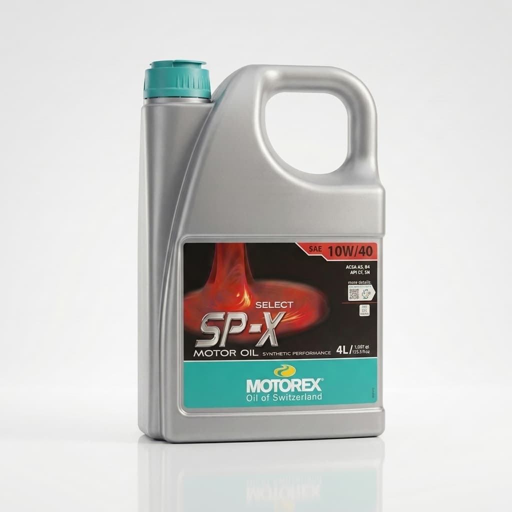 MOTOREX SELECT SP-X SAE 10W/40, lubrifiant MOTOREX disponible au Maroc