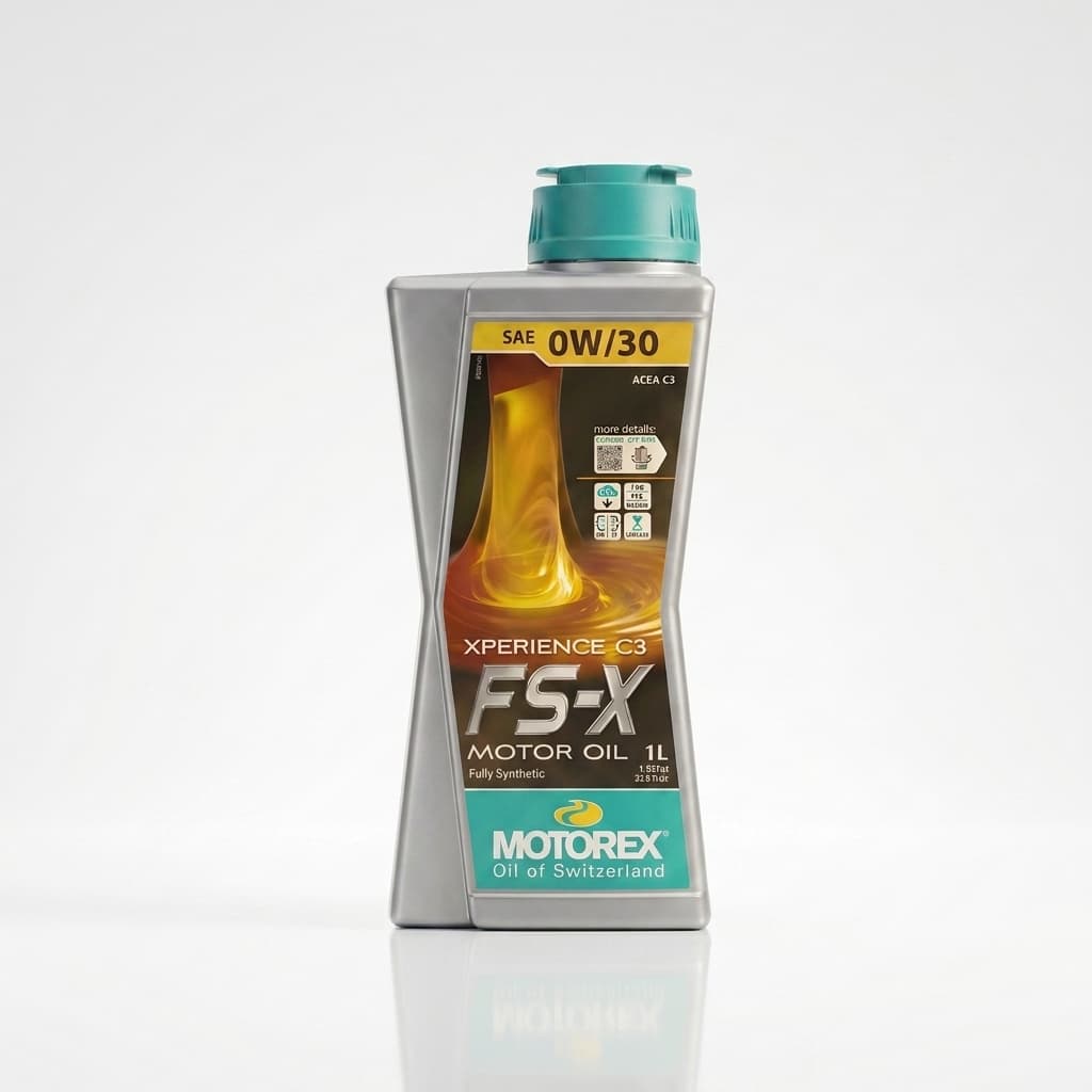 MOTOREX XPERIENCE C3 FS-X SAE 0W/30, lubrifiant MOTOREX disponible au Maroc